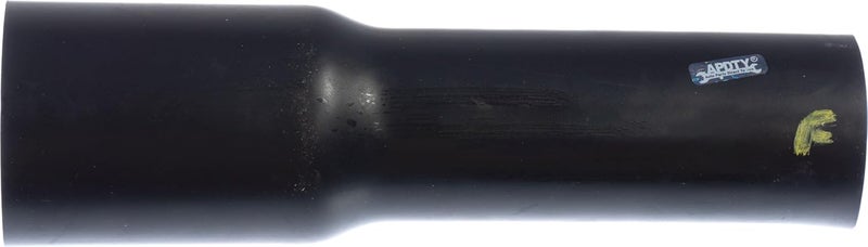 APDTY 161801 Fuel Tank Filler Neck Hose Straight Reducer - Length:8.1875 In; ID:2 In; ID:1.5 In - Image 2